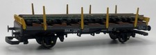 HORNBY OO GAUGE R6210A BR 45 TON GLW STEEL CARRIER & LOAD SA 40119 STAKE WAGON