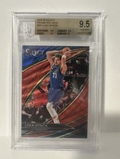 2019-20 Panini Select - Courtside Luka Dončić #281 Red Wave Prizm