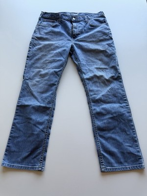 Distressed Painted Carhartt Relaxed Fit Carpenter Pants Men s 36x30