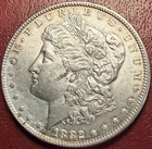 1882 Morgan Silver Dollar. Better Grade. Free Shipping