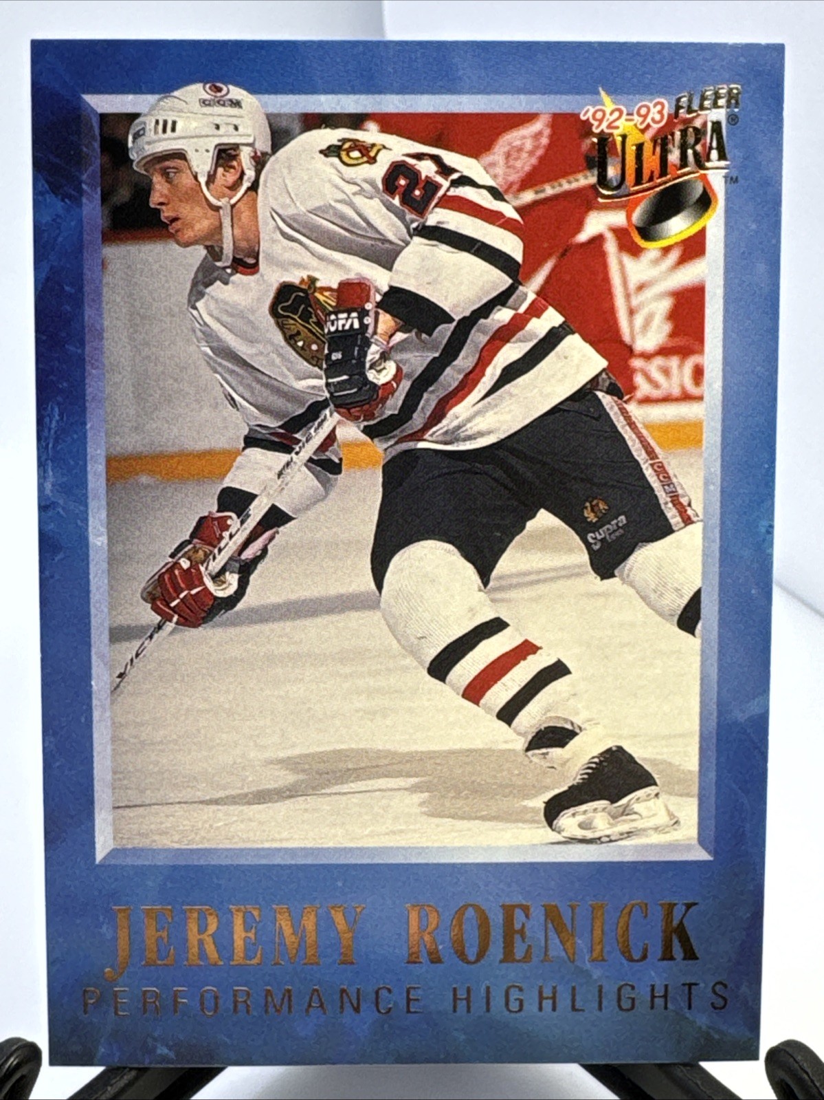 1992-93 Ultra Performance Highlights #7 Jeremy Roenick