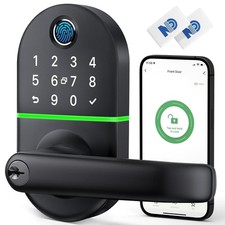 Smart Keypad Door Lock with Handle: NICE DIGI Keyless Entry Electronic Lock for