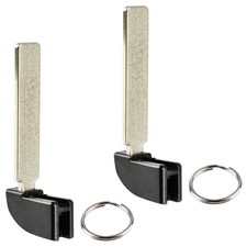 2 Uncut Key Blade Insert Aftermarket Replacment For Toyota (HYQ14FBE, HYQ14FBC)