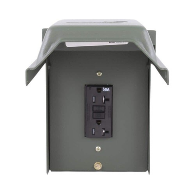 #ad #ad Midwest Electric Products 20 Amp Backyard Outlet with GFI Receptacle $54.99