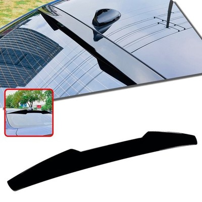 For Alfa Romeo Giulia 2017-25 Piano Black abs Roof Trunk Spoiler Wing Flap Bar