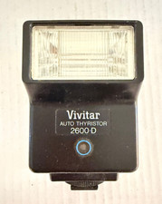 Vintage Vivitar 2600D Minolta/Pentax/Olympus Electronic Camera Flash
