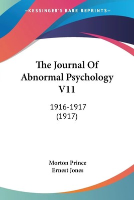 Morton Prince (u. a.) | The Journal Of Abnormal Psychology V11 | Taschenbuch