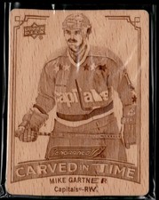 2023-24 Upper Deck Engrained Carved in Time Mike Gartner #CT-23