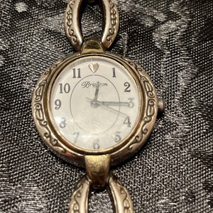 Vintage Women's BRIGHTON ALTA Quartz Watch-Silver & Gold Tone Needs Battery 