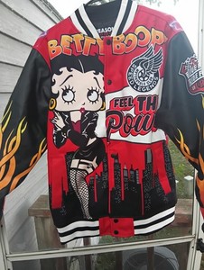 Betty Boop Leather Jacket | eBay
