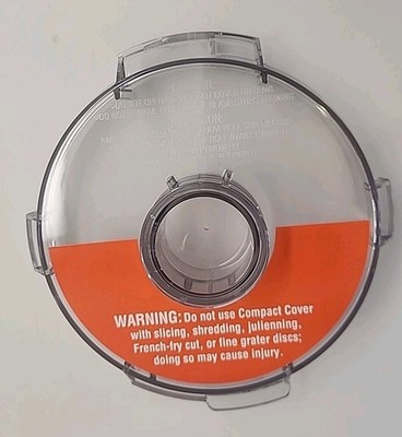 Cuisinart DLC-10 Lid Cover Replacement Part FP-116GTXT for Food Processor