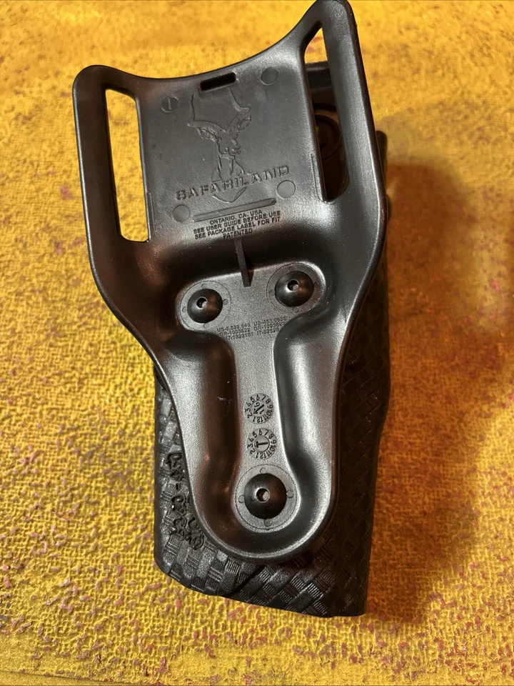 Safariland 6360-450 ALS LIII Holster Sig P250 P320 BBL LH Basketweave - Image 4 of 4