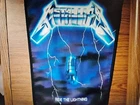 METALLICA, RIDE THE LIGHTNING, SEW ON SUBLIMATED LARGE BACK PATCH