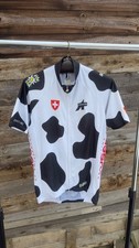 Assos of Switzerland "Swiss Cow" Cycling Jersey Men's Size XL Short Sleeve