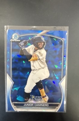 2023 Bowman Chrome Sapphire Edition - Prospects Junior Caminero #BCP-162 (RC)