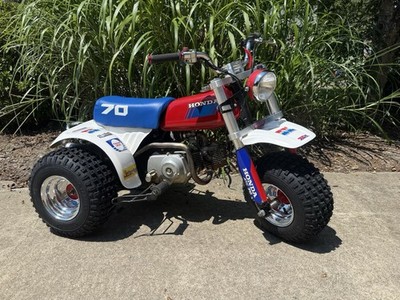Honda ATC 70 DWT Polished Wheels & Sunf A011 Tires - 16x8-7, 3x100 Bolt, ATV Set 5 thumbnail image
