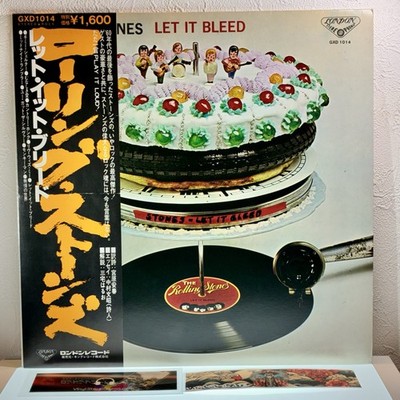 The Rolling Stones   Let It Bleed/LP 1976 London GXD1014 w/OBI Japan EX/EX