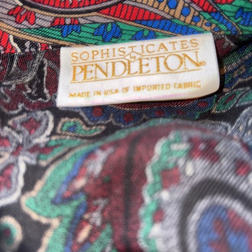 Pendleton Vintage Button Up Shirt & Skirt Set Size 16 - Afbeelding 9 van 11