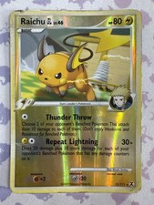 Pokémon TCG - Platinum Rising Rivals Raichu GL 31/111 - Rare Reverse Holo HP on eBay