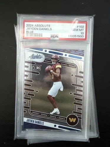 2024 Panini Absolute - Rookies Jayden Daniels #102 (RC) PSA GEM MINT 10
