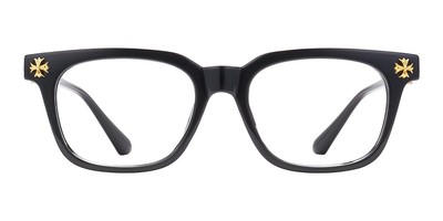 サングラス/メガネ CHROME HEARTS - GOLDEN VALLEY Chrome, Heart, Glasses, Black, And Gold Reps | eBay