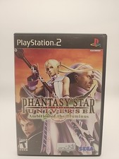 Phantasy Star Universe: Ambition of the Illuminus (Sony PlayStation 2, 2007)CIB