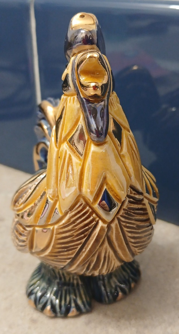 Artesania Rinconada Rooster Chicken Figurine