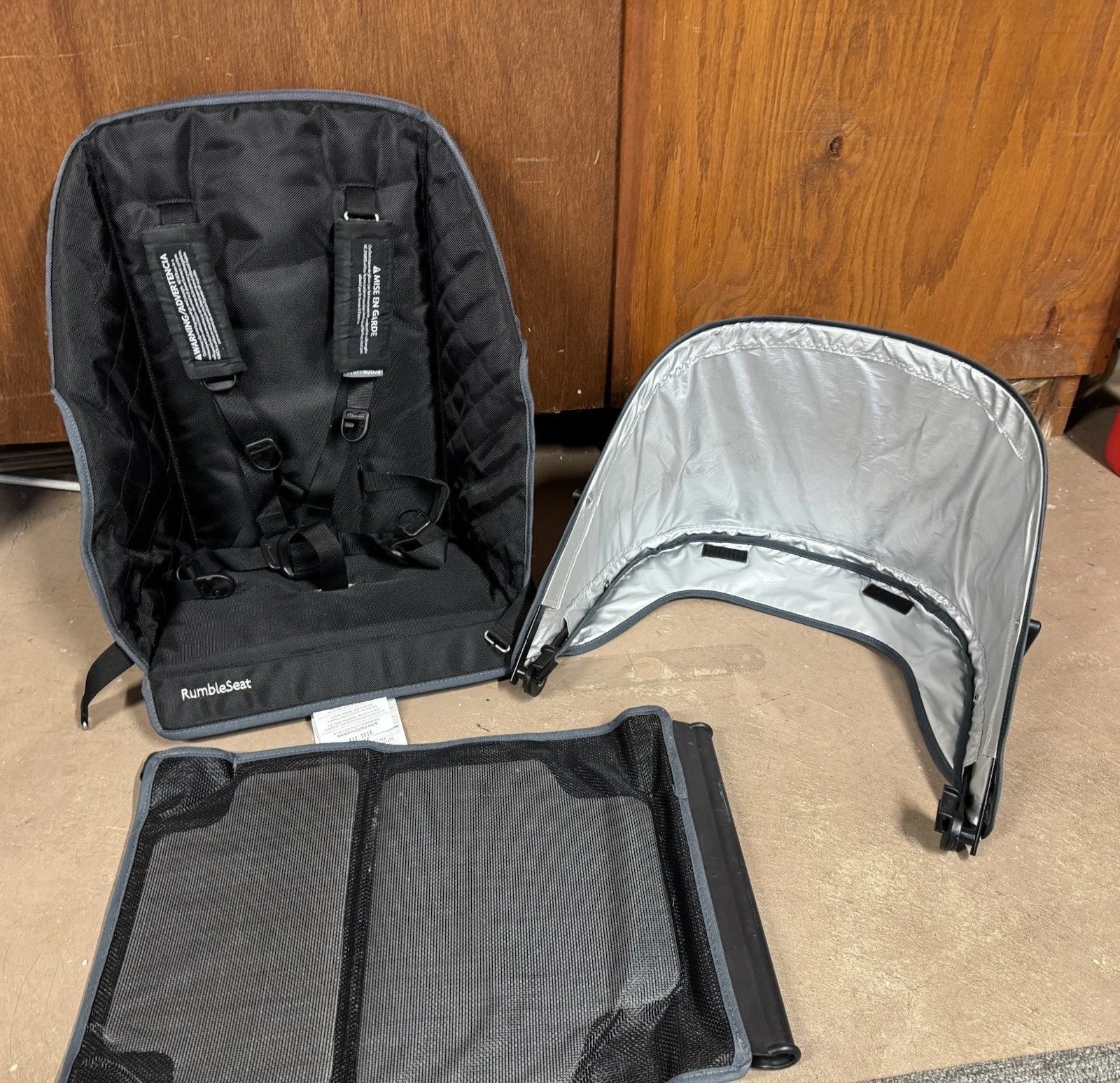 Uppababy Vista Rumble Seat Fabric With Canopy for Stroller V1 NOT V2 or V3