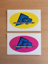 Vintage Bo Jackson Bo Club Stickers General Mills Cereal 1990s Lot of 2