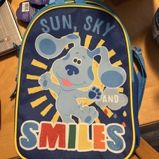 Blues Clues And You 11" Mini Backpack Book Bag Smiles Sun Sky New B6