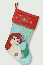 Disney The Little Mermaid Ariel Christmas Stocking Blue