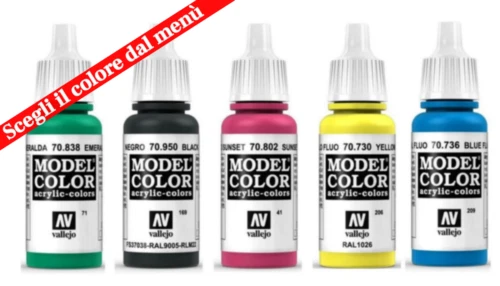 VALLEJO MODEL COLOR - WÄHLEN SIE DIE FARBE AUS DEM MENÜ - Bild 1 von 181