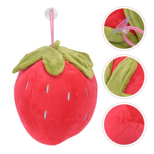Strawberry Food Pillows Strawberry Pillow Plush Plush Fruit Stuffed Strawberry - Picture 8 of 12