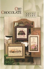 Oh! Chocolate Quilt Sewing Pattern Easy Fusible Applique Mini Wall Quilts
