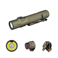 Olight Warrior Ultra Tactical Flashlight,Compact Dual-Switches LED Bright Light