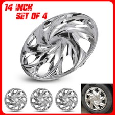 14 Set Of 4 Wheel Covers Full Rim Snap On Hubcaps For R14 Tire Steel Rim 14 Set Of 4 Wheel Covers Full Rim Snap On Hubcaps For R14 Tire Steel Rim
