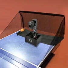 Automatic Training Table Tennis Ping Pong Ball Pitching Machine W/ 100*Balls+Net