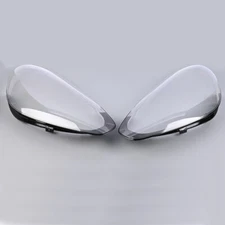 2x LH+RH Headlamp Headlight Lens Clear Cover For 2015-2017 Porsche Cayenne