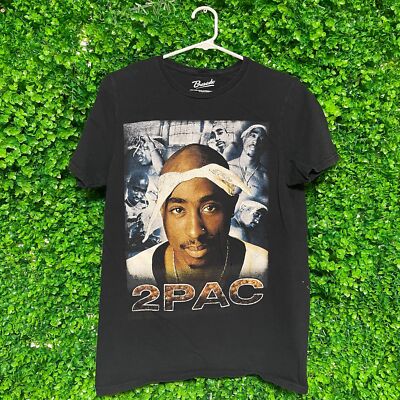 Vintage Tupac 2PAC Rap T-shirt - Adult Mens Small - R101
