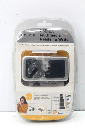 Belkin USB 2.0 Multimedia Reader & Writer (#F5U249v)  #129-742