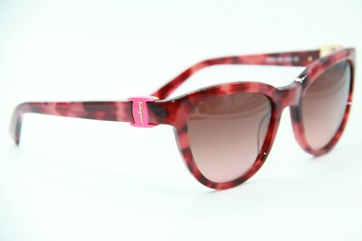 Salvatore Ferragamo Brown and Pink Gradient Sunglasses Salvatore Ferragamo Women main image 2