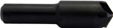 3/8"Dia., 120 Degree Single End 6 Flute Black Oxide HSS Countersink