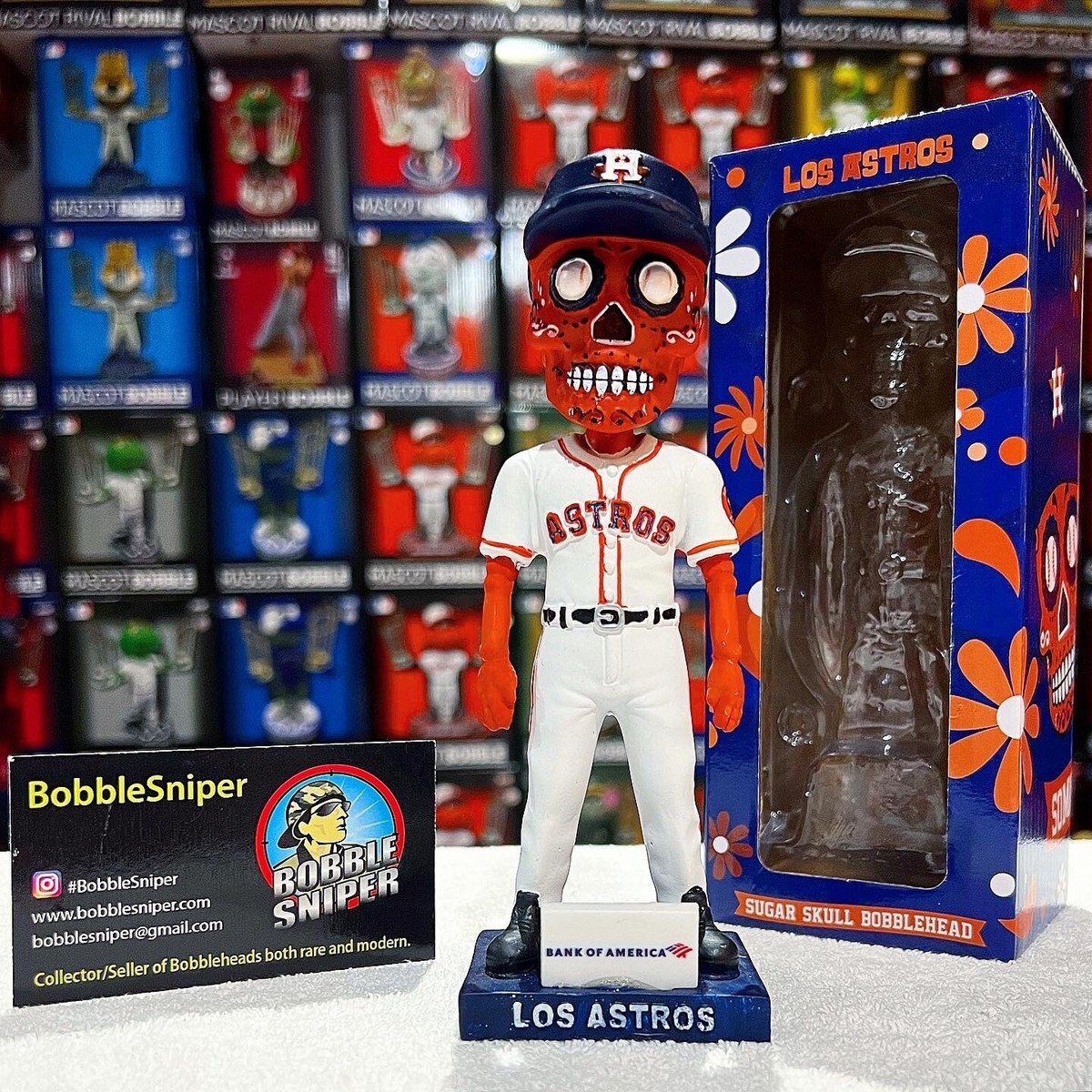 SUGAR SKULL Houston Astros 