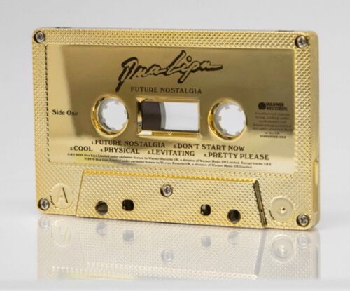 SEALED DUA LIPA FUTURE NOSTALGIA GOLDEN CASSETTE LIMITED EDITION - UK EXCLUSIVE - Foto 6 di 12