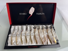 Vintage Forks & Spoons Collectible Set Of 10 - Ichiro Tsuruta Saks & Company NIB