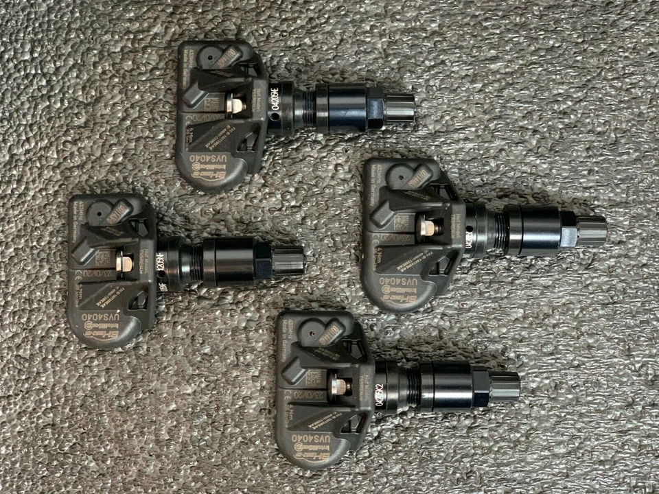 Sensores de pressão de pneus TPMS com hastes de válvula pretas HUF RDE012 para Mini Cooper - Imagem 3 de 3