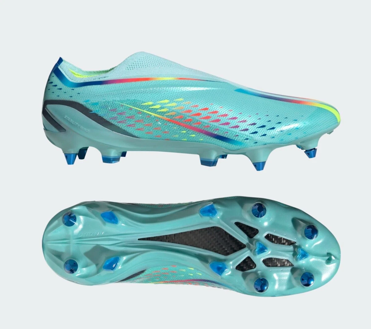 adidas X Speedportal+ SG Al Rihla Pack - Clear Aqua for Sale  display picture 2