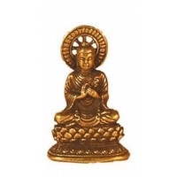 Buddha Aus Messing 3 Cm Figur Statue Skulptur Buddhismus Feng-Shui FM07