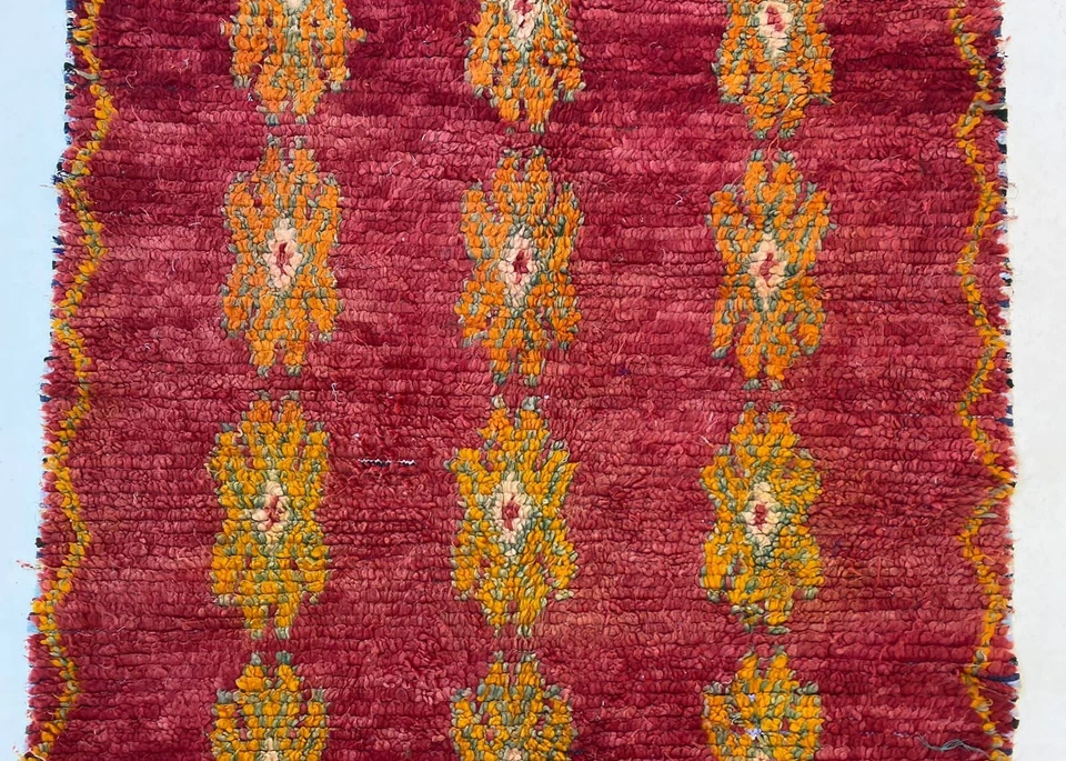 Handmade Wool Runner Rug Farmhouse Area Rug Solid Modern Entryway Carpet 5x7. 5' - Image 4 of 4