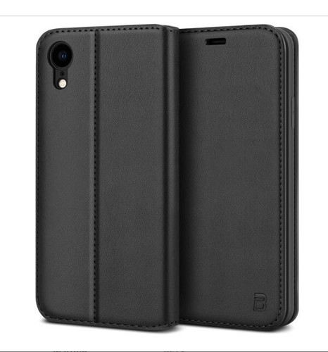 Iphone Coque Premium Etui Portefeuille Clapet Aimanté 11/Pro/Max/X/XS - Photo 5 sur 7